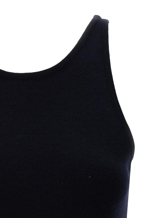  막스마라 민소매 티셔츠 ALFEO005 Blue - MAX MARA