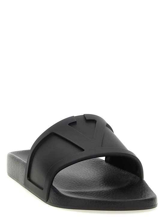 26SS 발렌티노 가라바니 뮬/슬리퍼 Y2S0J93MYC0NO Black - VALENTINO GARAVANI