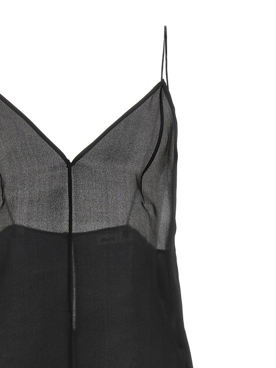 25FW 케이트 민소매 티셔츠 23963002W3002200 Black - KHAITE