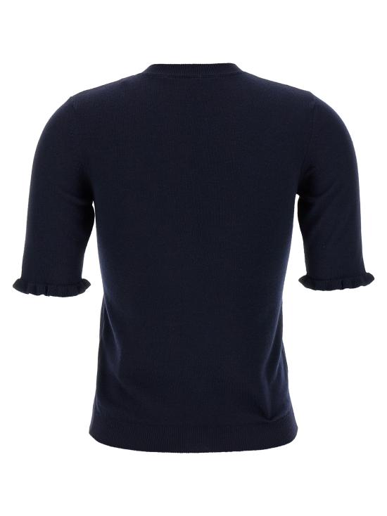 25FW 발렌티노 가라바니 반팔 티셔츠 B3KC66H9HFBBE Blue - VALENTINO GARAVANI