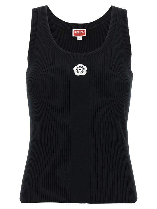 25FW 겐조 민소매 티셔츠 FF62TO6133LG99J Black