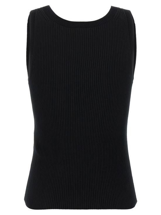 25FW 겐조 민소매 티셔츠 FF62TO6133LG99J Black - KENZO