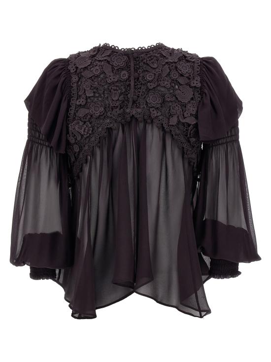  이자벨마랑 이브닝 티셔츠 23EHT0114FAA2J04I01BK Black - ISABEL MARANT