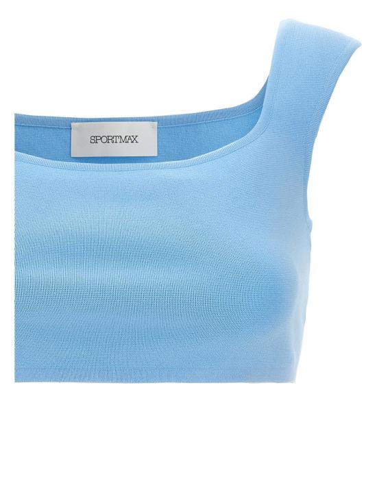  스포트막스 민소매 티셔츠 FULMINE003 Light Blue - SPORTMAX