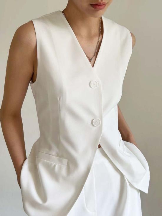  더 엔케이씨 스토어 블라우스 Nkc 스토어 제네비브 셋톱 - The NKC Store