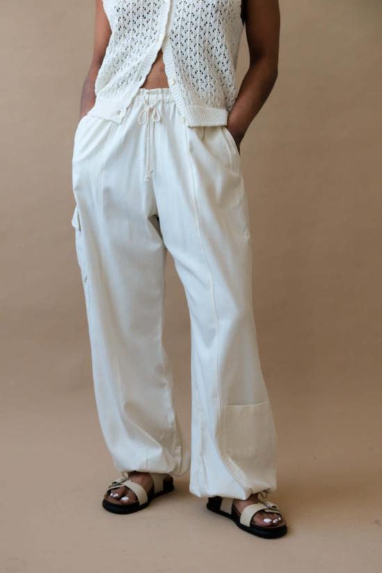  NA NIN 스트레이트 팬츠 나닌쿠퍼 카고팬츠 크림