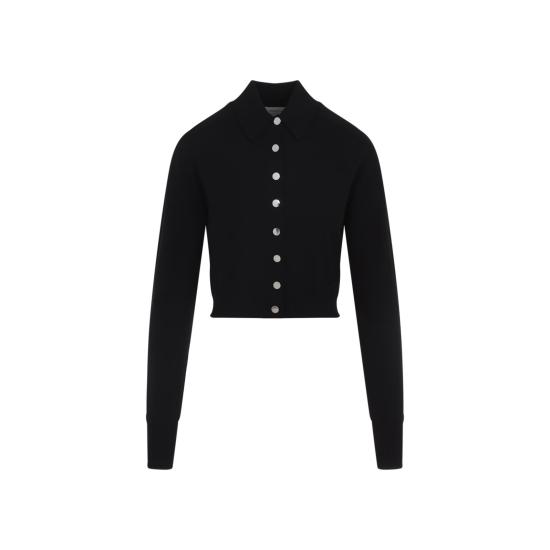 25FW 스포트막스 스웨터 2522346011600 12065 001 NERO BLACK