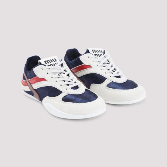 26SS 미우미우 스니커즈 5E428EFA005 71L F001Z BALTICO AMARANTO BLUE - MIU MIU