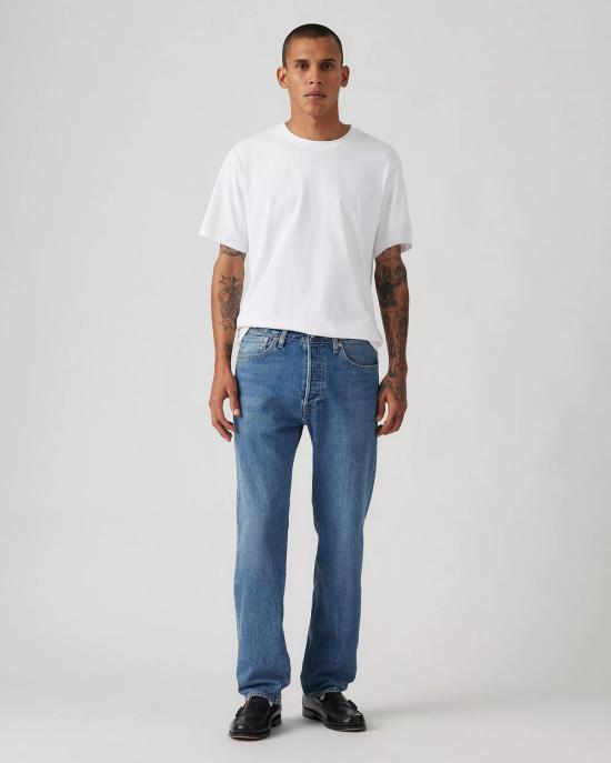  리바이스 데님 팬츠 501 오리지널 네버 세틀 청바지 - LEVI'S