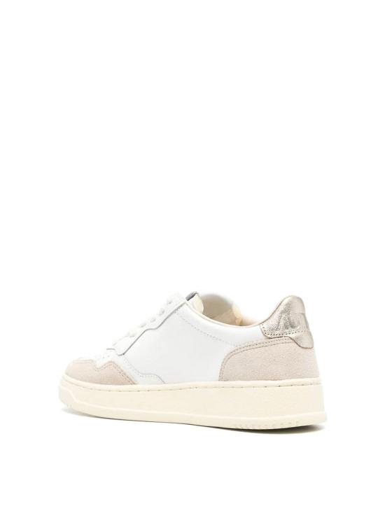 26FW 오트리 메달리스트 로우 레더 스니커즈 AULWLS75 WHITE - AUTRY