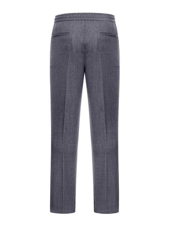 25FW 브루넬로 쿠치넬리 트레이닝/조거 팬츠 ME226E1710C004 Dark Grey - BRUNELLO CUCINELLI