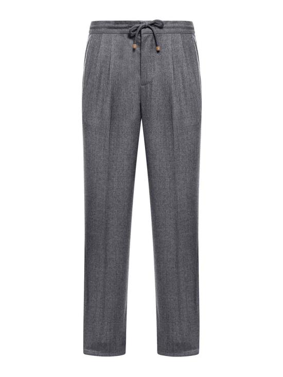 25FW 브루넬로 쿠치넬리 트레이닝/조거 팬츠 ME226E1710C004 Dark Grey