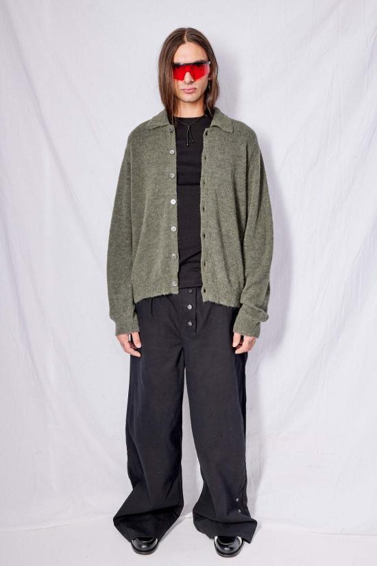  아워레가시 긴팔 티셔츠 아워 레거시 퍼지 알파카 이브닝 폴로 - OUR LEGACY