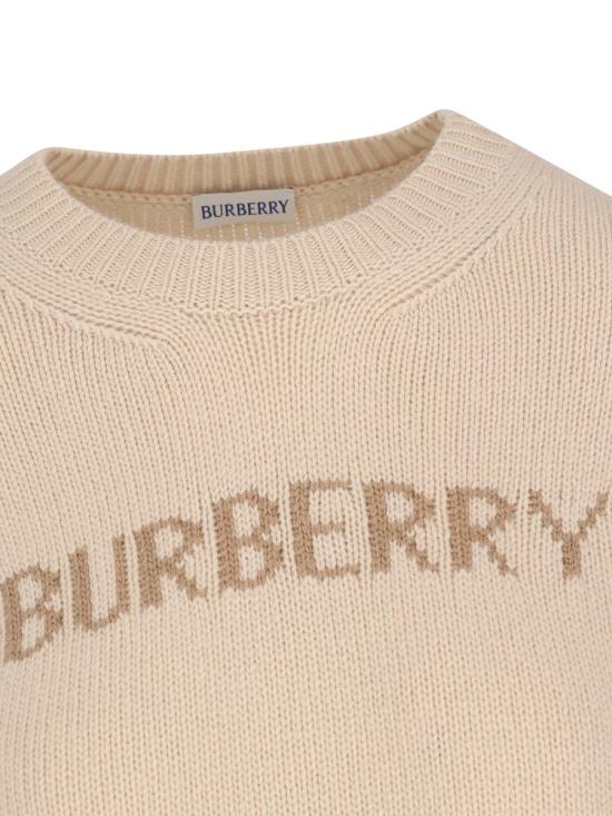 25FW 버버리 EKD 울 캐시미어 스웨터 8114157A4186 AI25 NUTMEG - BURBERRY