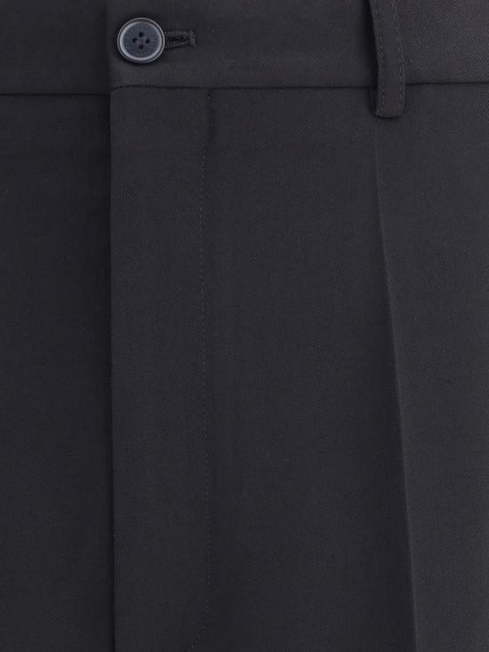 25FW 발렌시아가 스트레이트 팬츠 841107TRT01 1000 Black - BALENCIAGA