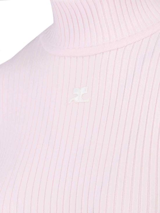 25FW 쿠레쥬 터틀넥 PERMPU022FI00015009 PINK - COURREGES