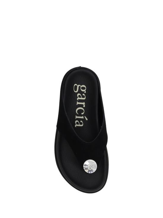 25SS 페드로 가르시아 샌들 DUNA01 002 Black - PEDRO GARCIA