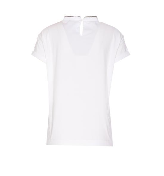 25FW 브루넬로 쿠치넬리 반팔 티셔츠 M0T18BD200 C159 White - BRUNELLO CUCINELLI