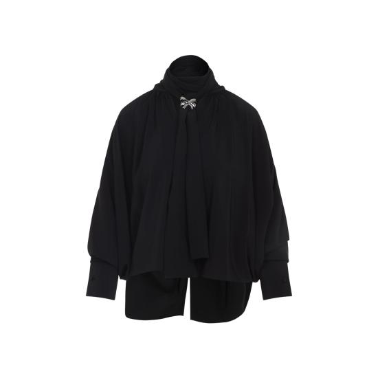 25FW 막스마라 셔츠 2521116081600 10124 007 NERO BLACK