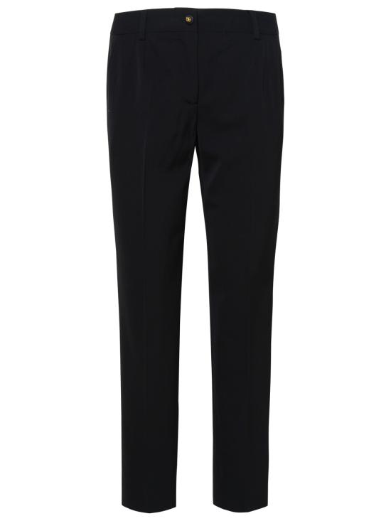  돌체앤가바나 스트레이트 팬츠 FT0CXTFUBGB N0000 BLACK