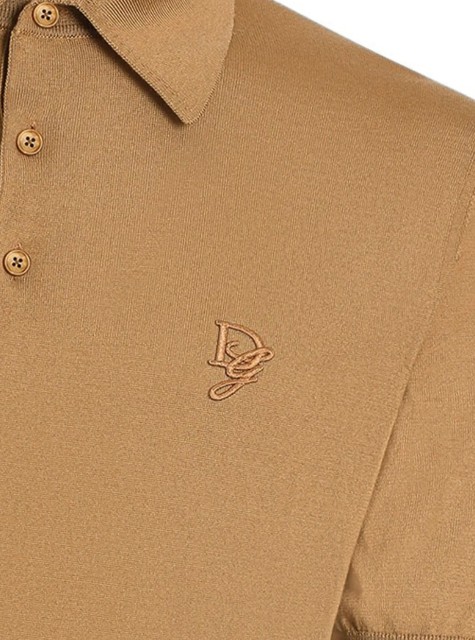 25SS 돌체앤가바나 폴로 티셔츠 GXZ02ZJBSK3 M2366 MEDIUM BEIGE - DOLCE & GABBANA