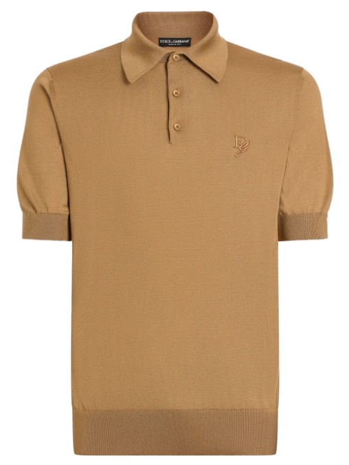 25SS 돌체앤가바나 폴로 티셔츠 GXZ02ZJBSK3 M2366 MEDIUM BEIGE