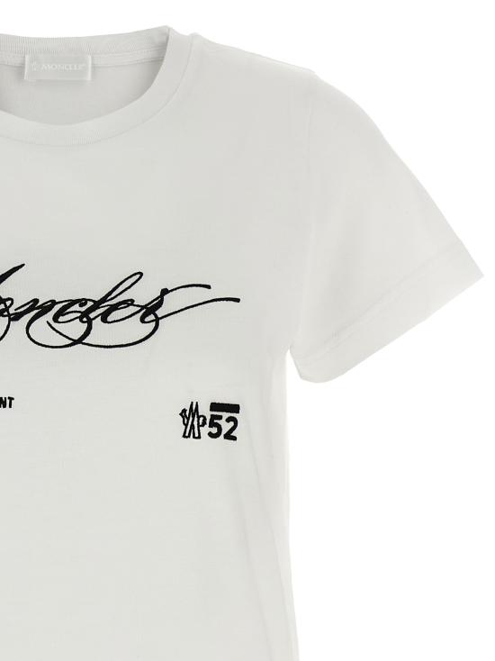 25FW 몽클레어 탑 K20938C0000589AJS00A White - MONCLER