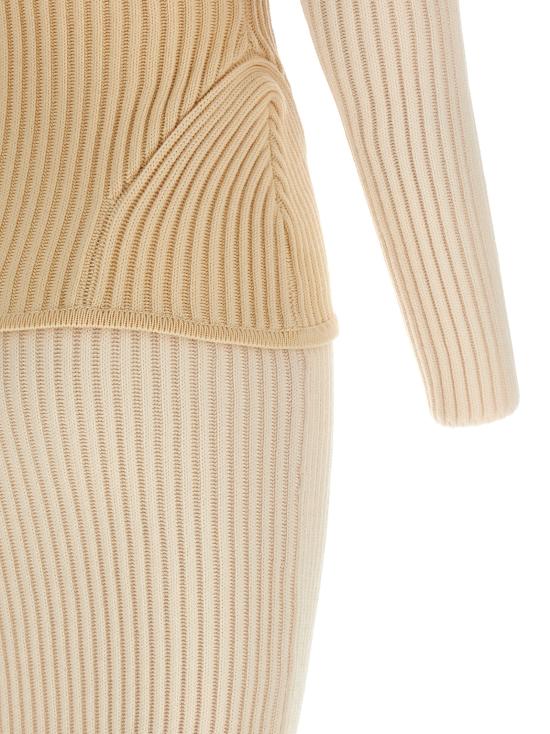 25FW 장 폴 고티에 롱 원피스 2503WDR005K0010103 Beige - JEAN PAUL GAULTIER