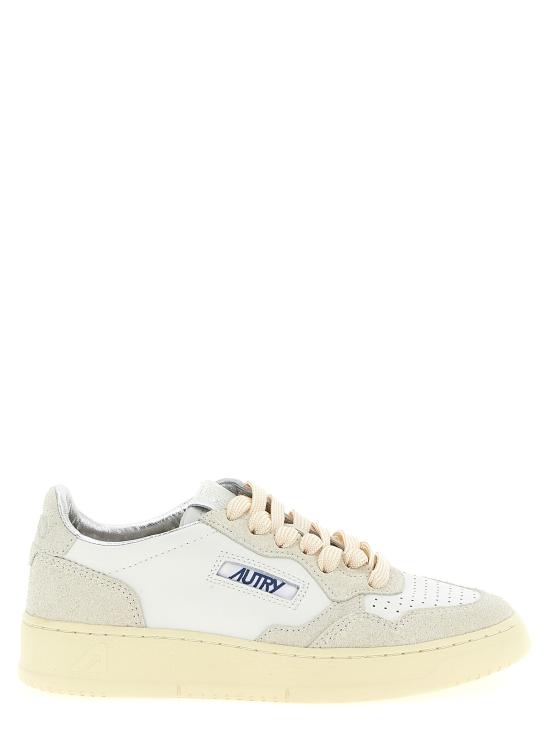 25FW 오트리 메달리스트 로우 스니커즈 AULWTA01 Beige