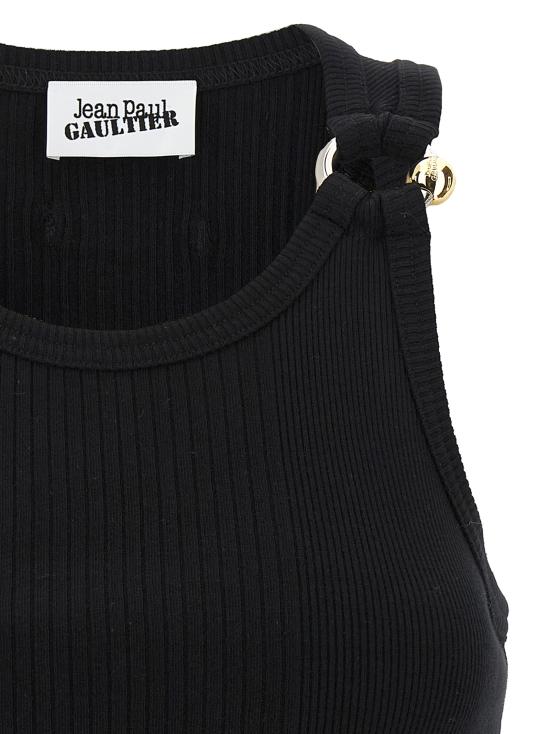 25FW 장 폴 고티에 민소매 티셔츠 2503WTO375J01400 Black - JEAN PAUL GAULTIER