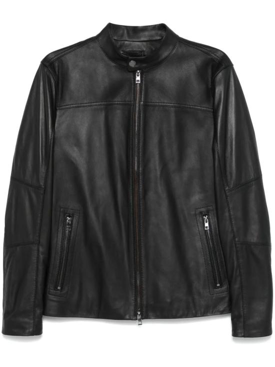 25FW 마이클 코어스 가죽 자켓 CB98CF17KS 097 001 BLACK - MICHAEL KORS