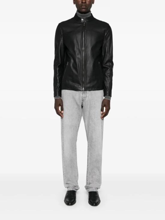 25FW 마이클 코어스 가죽 자켓 CB98CF17KS 097 001 BLACK - MICHAEL KORS