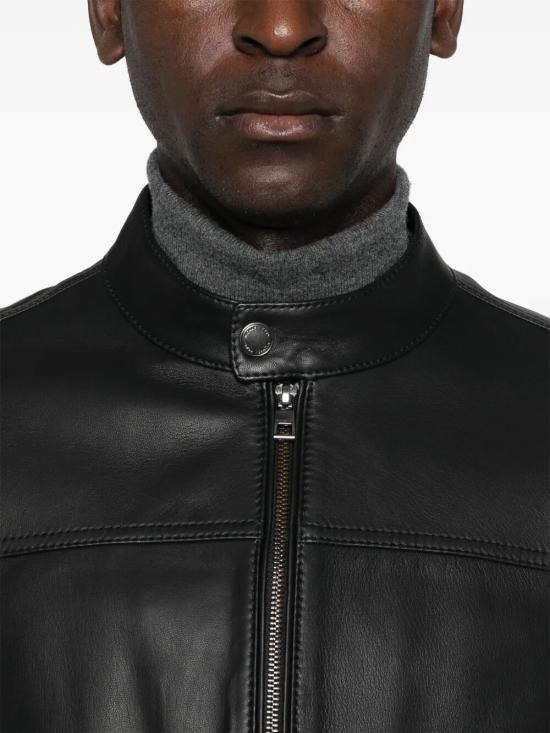 25FW 마이클 코어스 가죽 자켓 CB98CF17KS 097 001 BLACK - MICHAEL KORS