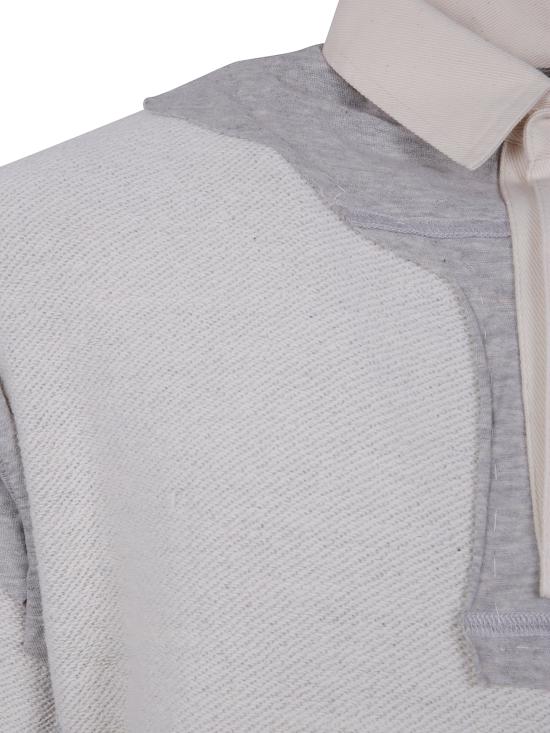  마르지엘라 긴팔 티셔츠 S50GU0227 M25022 856M GREY MELANGE - MAISON MARGIELA