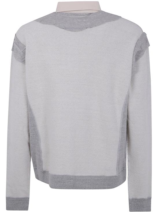  마르지엘라 긴팔 티셔츠 S50GU0227 M25022 856M GREY MELANGE - MAISON MARGIELA