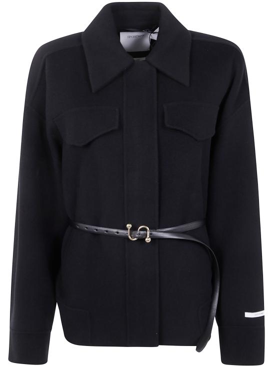 25FW 막스마라 스포츠막스 자켓 2522086031600 013 BLACK