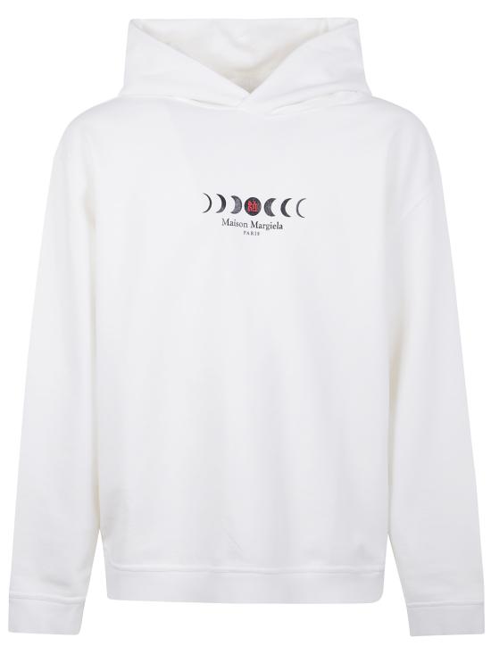 25SS 마르지엘라 후드 티셔츠 S50GU0246 S25503 101 WHITE