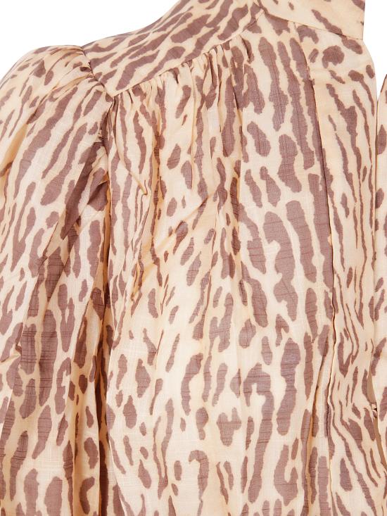 25FW 짐머만 셔츠 3203TSS255 TAN LEOPARD - ZIMMERMANN