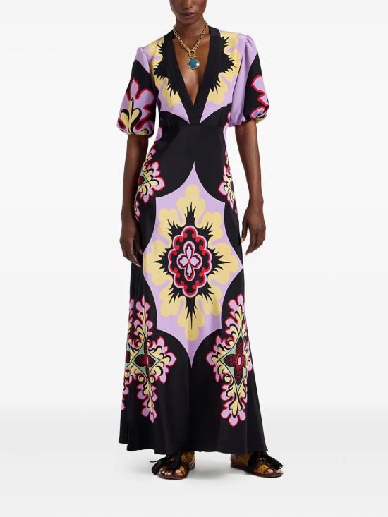 25FW 라 더블제이 롱 원피스 DRE0869 CRE001PAL08 PU02 PALAZZO PACEE - LA DOUBLEJ