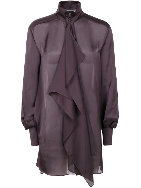 25FW 사카이 숏 원피스 25 07975 601 BROWN