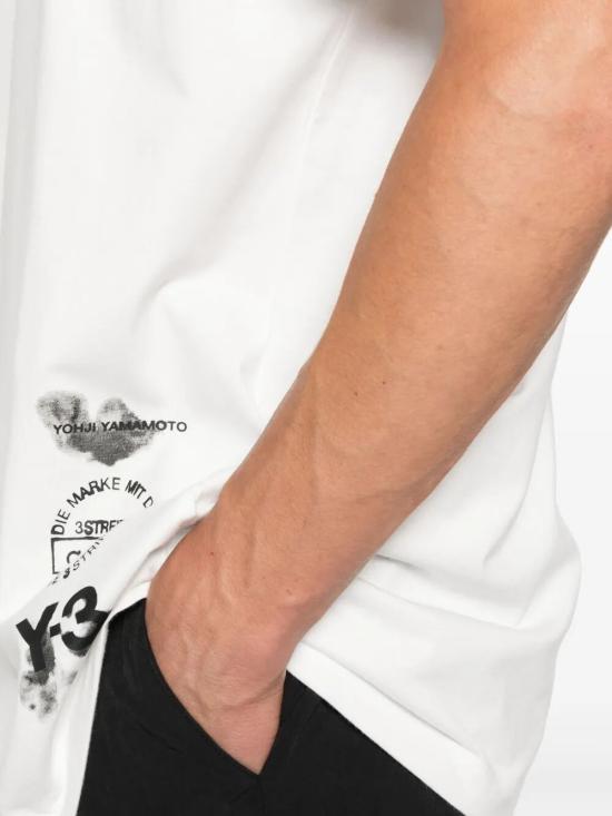 25FW 아디다스 Y3 탑 JX4744 CORE WHITE - ADIDAS Y3