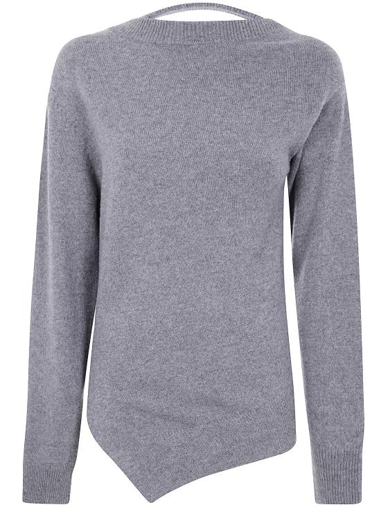 25FW 로에 터틀넥 416 23 303 030 301 MID GREY MELANGE