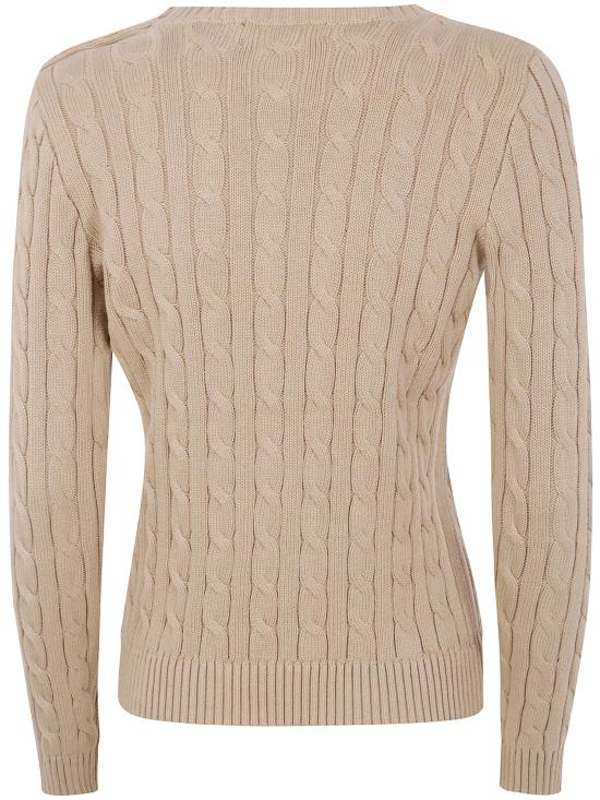 25FW 랄프 로렌 긴팔 티셔츠 200932223 005 BIRCH TAN - RALPH LAUREN