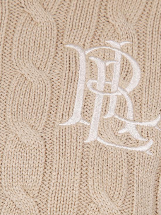 25FW 랄프 로렌 긴팔 티셔츠 200932223 005 BIRCH TAN - RALPH LAUREN