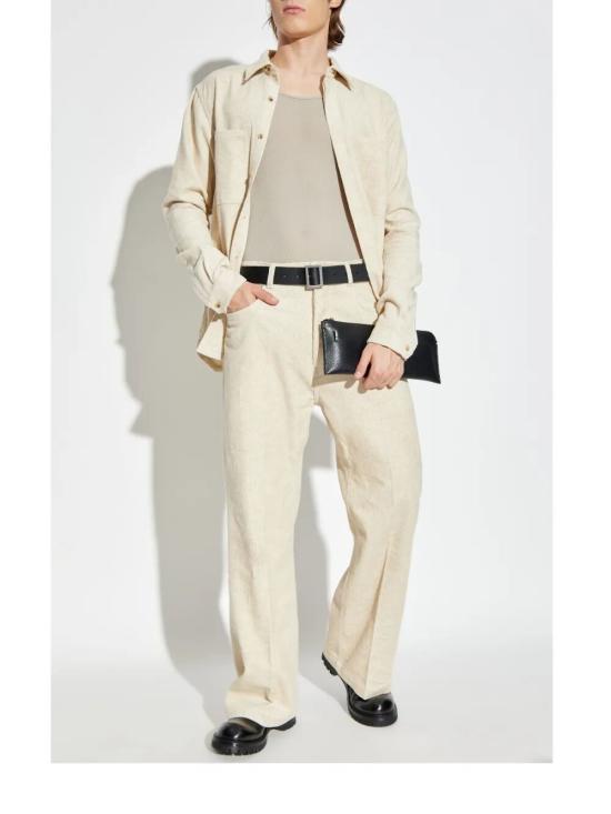 25FW 릭 오웬스 민소매 티셔츠 RU02E1150 RC 08 PEARL - RICK OWENS