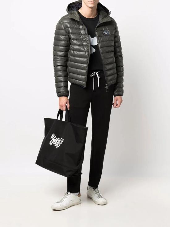 25FW 엠포리오 아르마니 트레이닝/조거 팬츠 8N1PD8 1JHSZ 097 0999 BLACK - EMPORIO ARMANI
