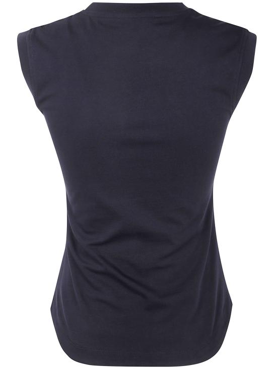 25SS 디 아티코 민소매 티셔츠 250WCN00003 JJJ025AA 100 BLACK - THE ATTICO