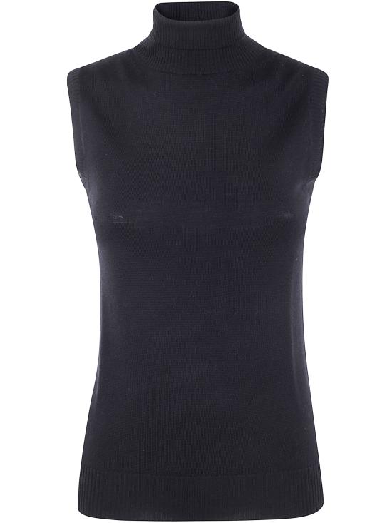 25FW 막스마라 스포츠막스 민소매 티셔츠 2522366011600 001 BLACK - SPORTMAX