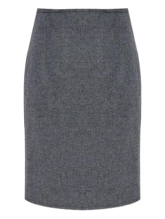 25FW 디스퀘어드2 미디 스커트 S75MA0991 D35255 860 GREY - DSQUARED2