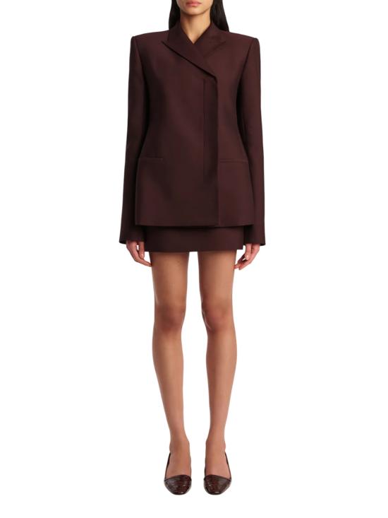 25FW 케이트 숏 스커트 4116577W577 599ALMANDINE - KHAITE